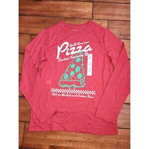 Nwt Cat & Jack, Size 14 Christmas Tee PIZZA